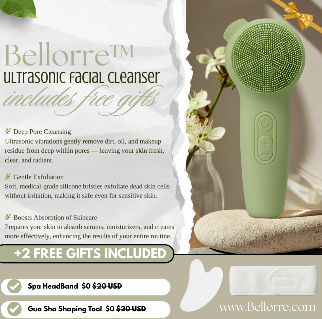 Bellorre™ - Ultrasonic Facial Cleaning Brush