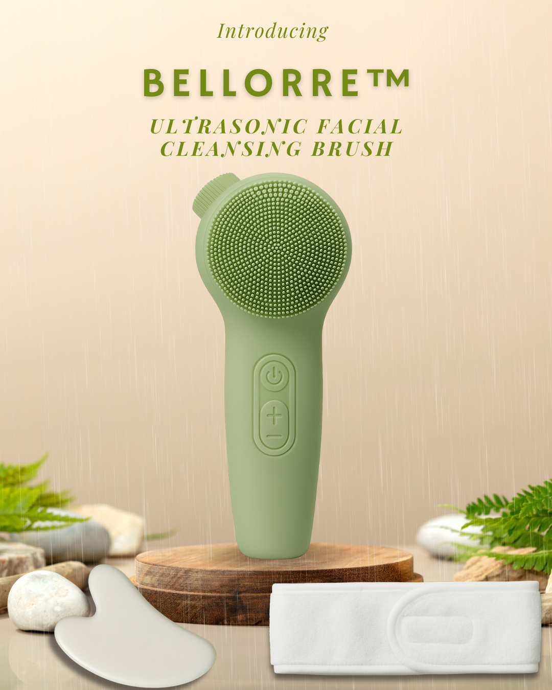 Bellorre™ - Ultrasonic Facial Cleaning Brush