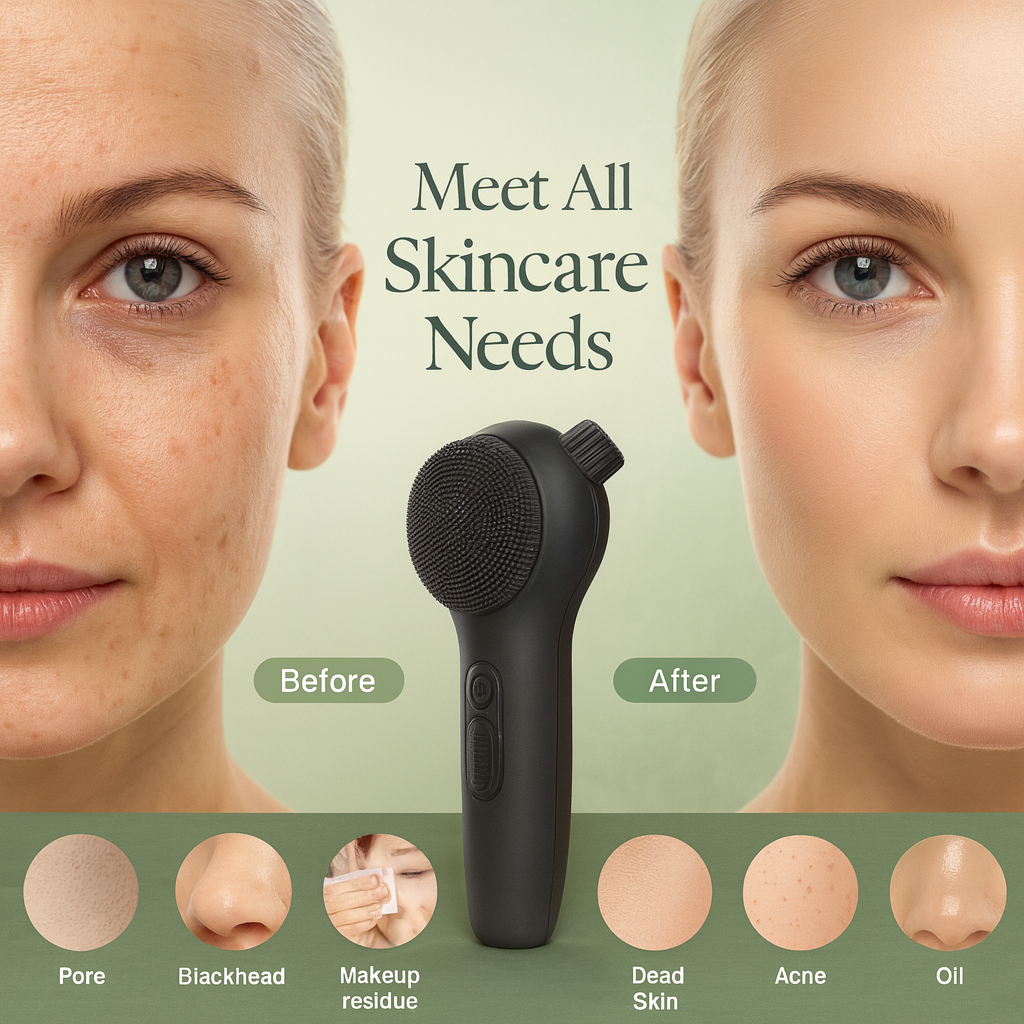 Bellorre™ - Ultrasonic Facial Cleaning Brush
